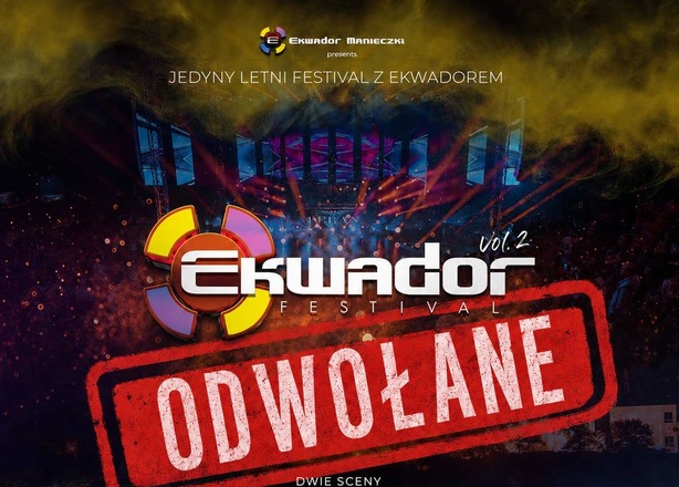 Bilety na  EKWADOR FESTIVAL PŁOCK - ODWOŁANE!